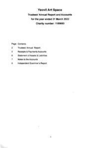 YEOVIL ART SPACE ANNUAL REPORT 202122_thumbnail