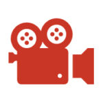Film Camera Icon (Orange)