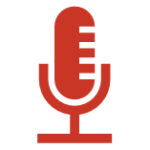 Microphone Icon (Orange)